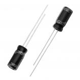 1μF/100V; 20%; 105°C; THT; radiální; Ø5mm; RM=2,5mm