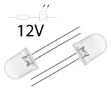 OptoSupply OSR5PAA131A-12V LED 10mm, rot