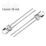 OptoSupply OSY5MA5A31A-CRLED18 LED 5mm, žlutá
