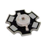 GETIAN GT-P02R6410350 Hexagon PCB LED 3W, rot