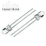 OptoSupply OSR5MA5A31A-CRLED14 LED 5mm, rot