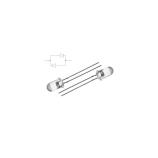OptoSupply OSWWD251A5A LED 5mm kaltweiß