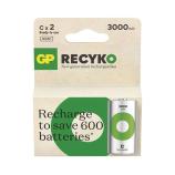 GP Nabíjecí baterie C ReCyko 3000mAh 1,2V, bl.2ks