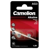 CAMELION AG3-BP2 alkalická knoflíková baterie, bl.2ks