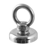 Neodymový magnet, oko M5, 32x40mm 