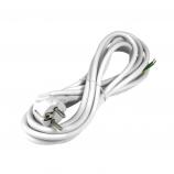 JT008 H05VV-F 3x1,5, weiß, 5m Netzkabel FLEXO