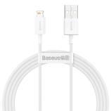 Baseus CALYS-B02 Kabel USB auf Lightning 2,4A 1,5 m (weiß)