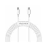 Baseus CATYS-C02 USB C (M) - USB C (M), 100W, 2m (weiß)