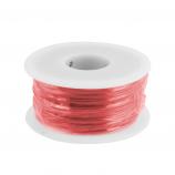 UL-1007 0,5mm PVC červený 25m izolovaný drát