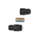 Kabelová rychlospojka vodotěsná FL 9-12mm IP68 3pin