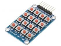 Tastaturmodul 4x4, schmal