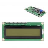 LCD-Display 16x2, I2C, gelbgrün