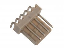 KK254-90° 5pin (M) Steckverbinder vidlice rozteč 2,54mm, 1x5pinů, in DPS/90°