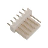 KK254 6pin (M) Stecker Buchse Raster 2,54mm, 1x6pin, gerade, auf PCB
