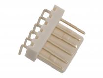 KK254-90° 6pin (M) Steckverbinder vidlice rozteč 2,54mm, 1x6pinů, in DPS/90°