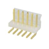KLS PSH04-06WG Stecker Steckverbinder Raster 3,96 mm, 1x6 Pins, für PCB/90°.