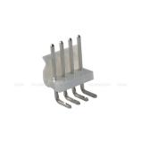 LEOCO KK396-90° 4pin (M) Steckverbinder vidlice rozteč 3,96mm, 1x4pin, in DPS/90°