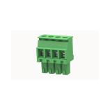 DEGSON 15EDGKA-3.5-04P-14-100Z(H) Anschlussklemme Buchse 4-polig, Rastermaß 3,5mm, 7A/250V, Eingang 90°, Schraube