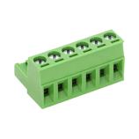 PTR AKZ950/2-5.08-B-GREEN svorkovnice Buchse 2pól, rozteč 5,08mm, 12A/250V, vstup 180°, šroub