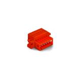WAGO 734-340/019-000 Steckverbinder 10-polig, Raster 3,81mm, 10A/300V, Eingang 180°, Feder