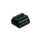 WAGO 862-1503 svorkovnice 2x3pól, rozteč 12mm, 32A/500V, vstup 45°, pružina
