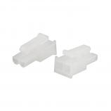 C4201-H02 Mini-Fit Buchse Rastermaß 4,2mm, 1x2 Pins, gerade, auf Kabel