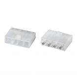 C4202-H04x2 Mini-Fit Stecker Rastermaß 4,2mm, 2x4 Pins, gerade, auf Kabel
