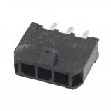 C3004-WV03 Micro-Fit 3.0 Plug Raster 3mm, 1x3 Pins, Gerade, für PCB