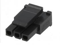 C3004-H03 Micro-Fit 3.0 zásuvka rozteč 3mm, 1x3piny, přímá, na kabel