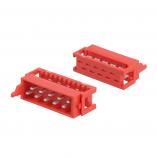 TE CONNECTIVITY AMP 1-215083-0 samořezná Socket 2,54mm 2x5pinů, přímá, auf schnur