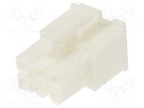 Stecker  Leitung-Leitung/Platte  weiblich  Minitek® Pwr 4.2