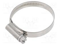 Kabelbinder  Ø  32÷50mm  W  9mm  Material  Edelstahl