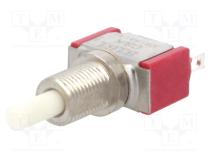 Schalter  Druck  Pos  2  SPDT  6A/120VAC  5A/28VDC  ON-ON  1000MΩ