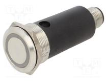 Schalter  vandalensicher  Pos  2  SPDT  0,1A/35VAC  0,1A/35VDC