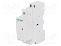 Контактор  2-полюсный установочный  25А  230÷240ВAC  NO x2  IP20