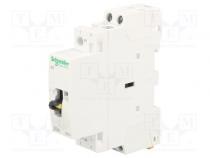Контактор  2-полюсный установочный  25А  230÷240ВAC  NO x2  IP20