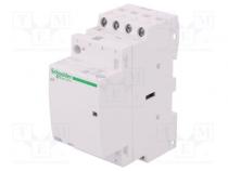Контактор  4-полюсный установочный  16А  230÷240ВAC  NO x4  IP20