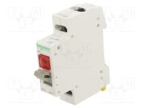 Кнопочный выключатель  Полюсы  1  250ВAC  4кВ  20А  IP40  ACTI9
