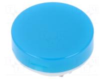Kappe  Serie LB  Ø19x9mm  blau-weiss