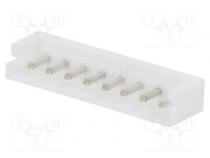 Wire-board  socket  male  EH  2.5mm  PIN  8  THT  250V  3A  -25÷85°C