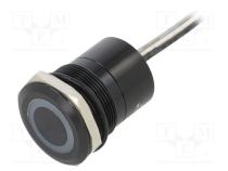 Schalter  kapazitiv  Pos  2  SPST-NC  0,01A/12VDC  IP68  ON-OFF