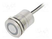 Переключатель  емкостный  Пол  2  SPST-NC  0,01A/12ВDC  IP68  MC