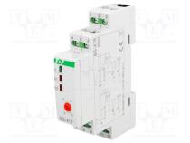 F&F BIS-419 Реле  установочное  бистабильное,импульсный  DPDT  на DIN-рейку