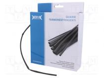 Schrumpfschlauch  kleberfrei  2  1  3,2mm  L  11m  Polyolefin