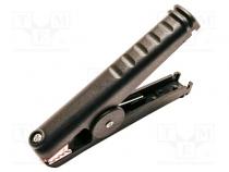 Krokodilklemme  300A  Ber.Halt  max.41mm  L. ges  165mm  schwarz