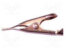 Krokodilklemme  5A  Ber.Halt  max.5,6mm  L. ges  28mm