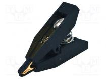 Kelvin Krokodilklemmen  10A  Ber.Halt  max.8mm  L. ges  41,3mm