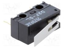 Mikroschalter SNAP ACTION  mit Hebel  SPDT  3A/125VAC  ON-(ON)