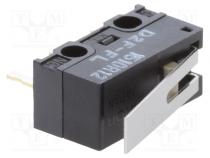 Mikroschalter SNAP ACTION  mit Hebel  SPDT  3A/125VAC  ON-(ON)