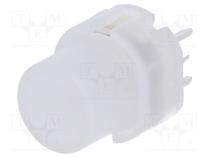 Переключатель  кнопочный  Пол  2  SPST-NO  0,01A/35ВDC  LED  THT